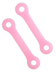 Two pack of pink eazyhold silicone gripping aids for daily living