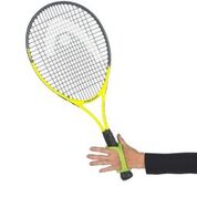 Aqua EazyHold on a tennis racquet to help with poor grip